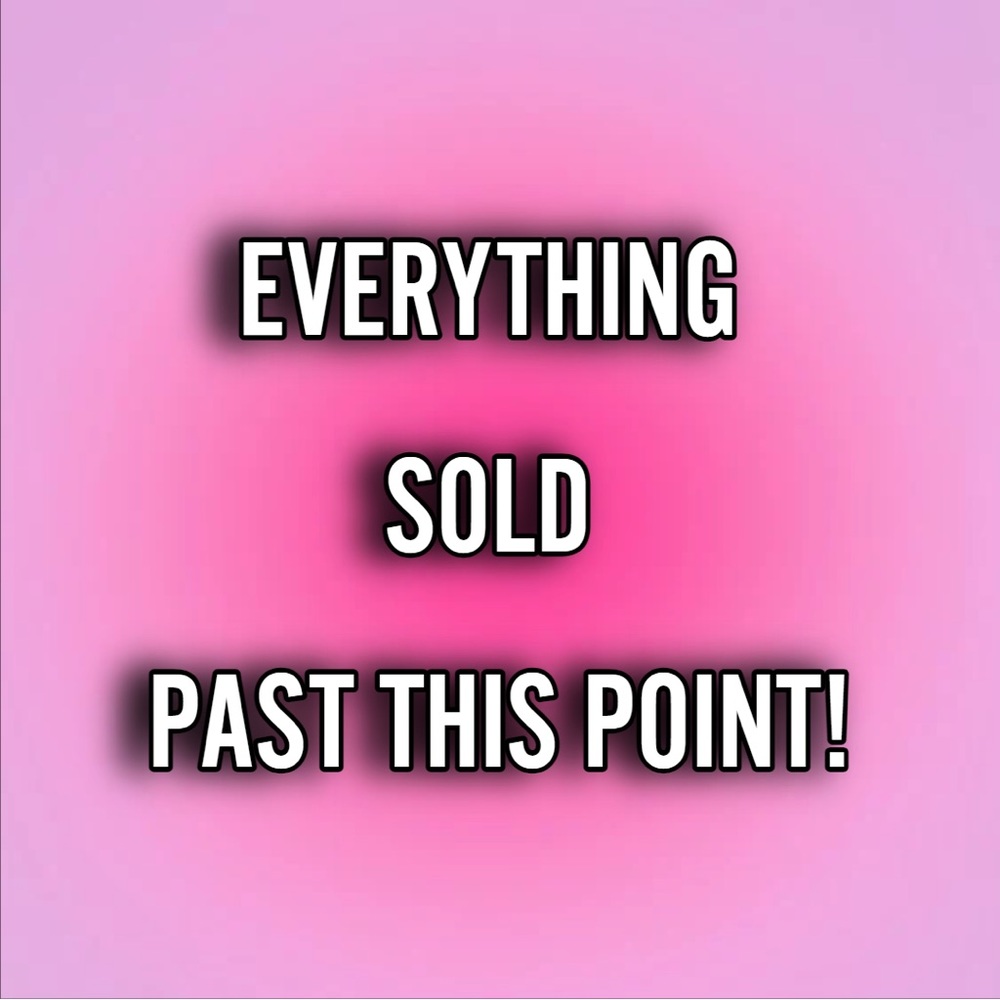 SOLD Beyond This Point 🩷